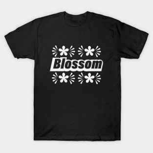 Blossom blossoming logo design T-Shirt